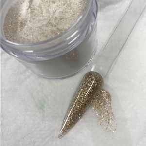 COPY - Gold glitter acrylic powder mix